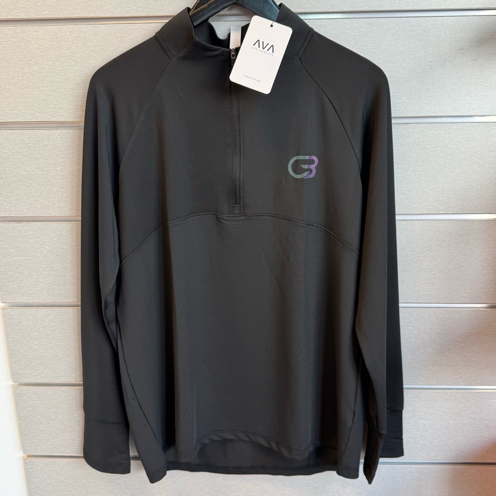 Ava Active Men’s Long Sleeve Quarter-Zip Pullover